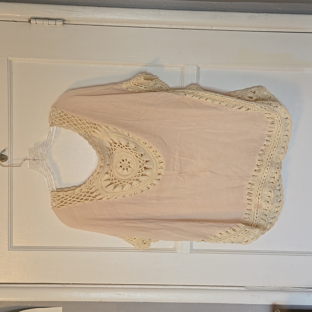 Crochet boho top